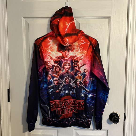 Unisex Stranger Things Hoodie - Picture 4 of 5